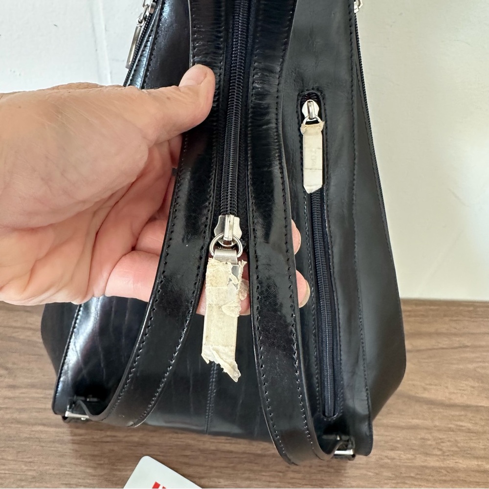 HOBO Black Leather Backpack - Picture 6 of 16